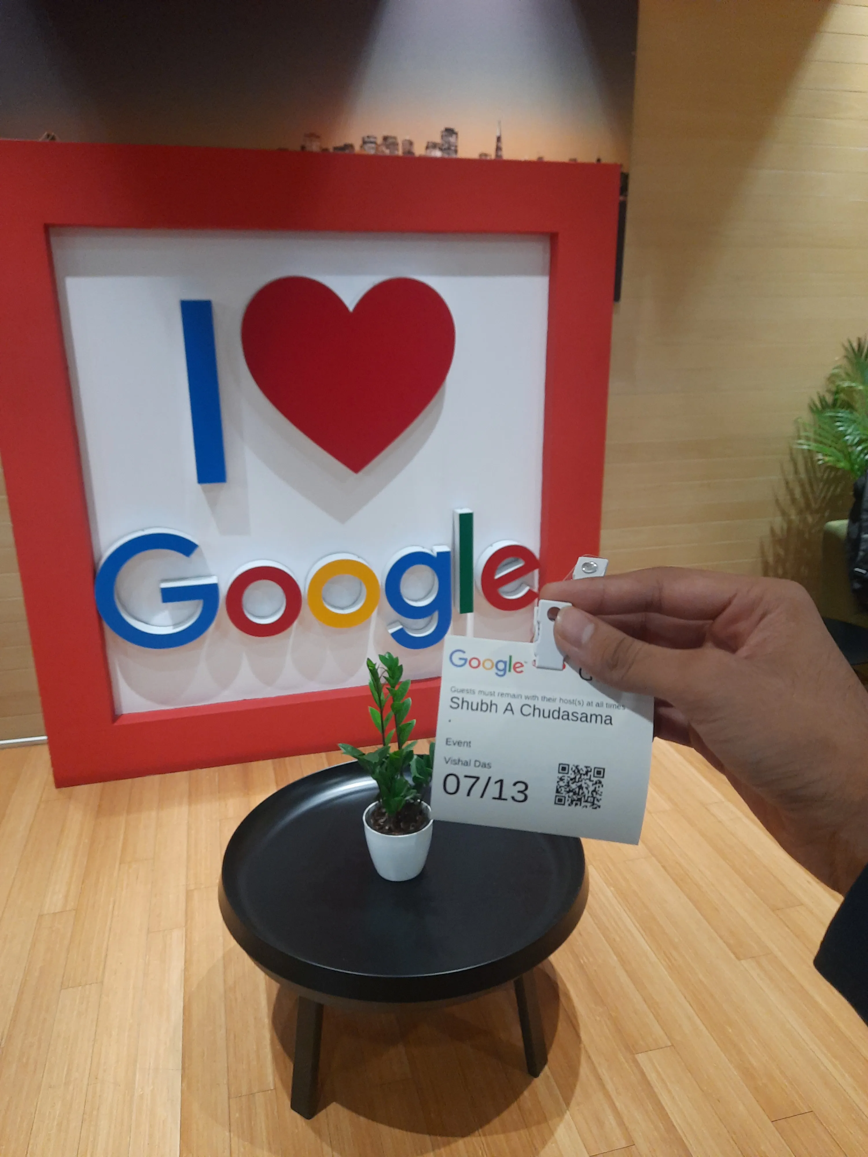 @ Google, BLR